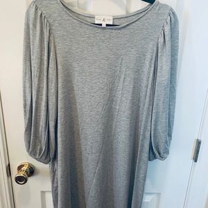 Comfortable & Causal Grey Bell Dress